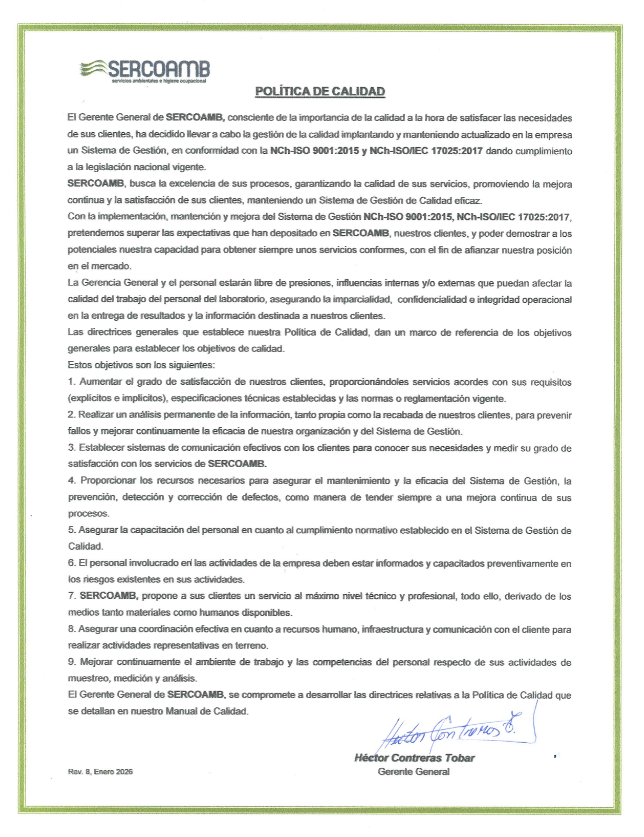 politica sercoamb v8 2026